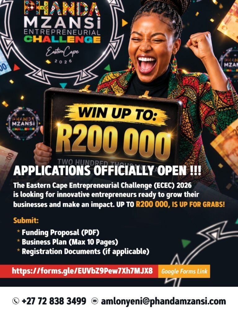 poster announcing a entrepreneurial competition